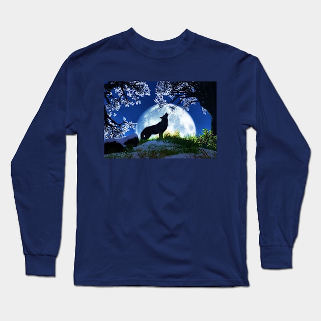 EpicWolf Long Sleeve T-Shirt by JesusFreak24